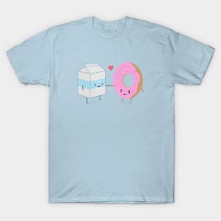 True love | Donut and Milk T-Shirt